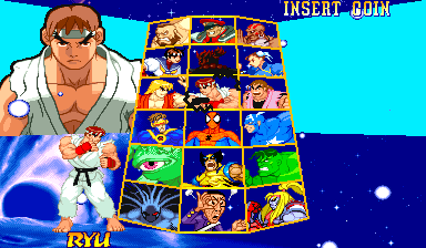 Marvel Super Heroes vs. Street Fighter screenshot