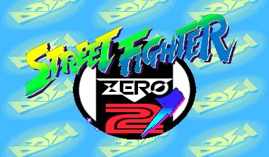 Street Fighter Zero 2 Dash (Asia (English)) title screen